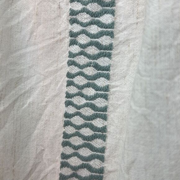 Splendid Elian Square Neck Tank Top size XL cream/teal - Picture 6 of 14